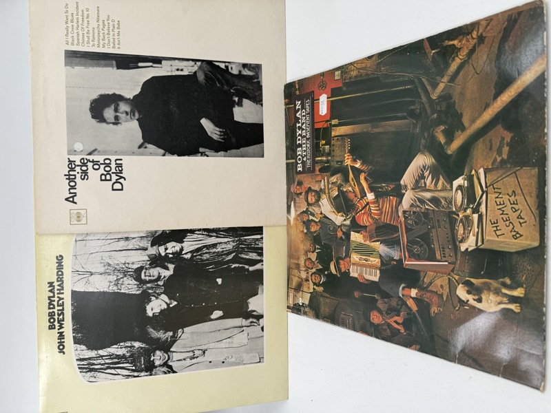 3 LP er Bob Dylan 