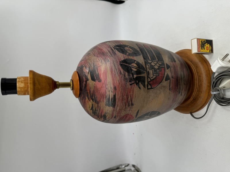 StorKeramikk bordlampe