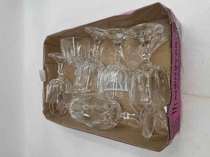 7 stor Krystallglass