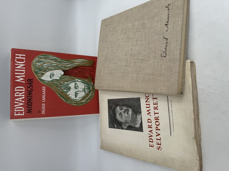 3 Edvard Munch Bøker