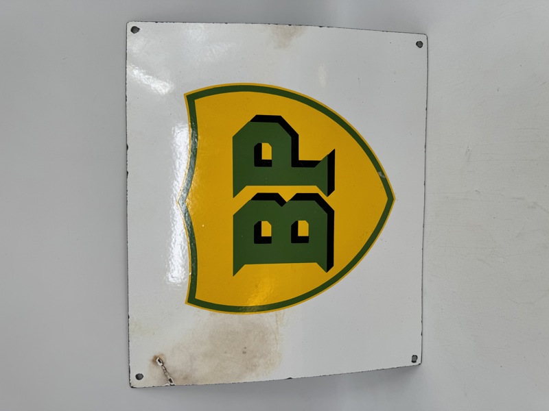 BP- Emaljeskilt