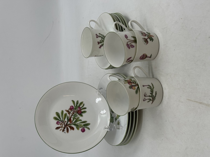 PP-Fjell flora kaffe servise.