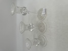 Hadeland- 3 stk glasslysestaker