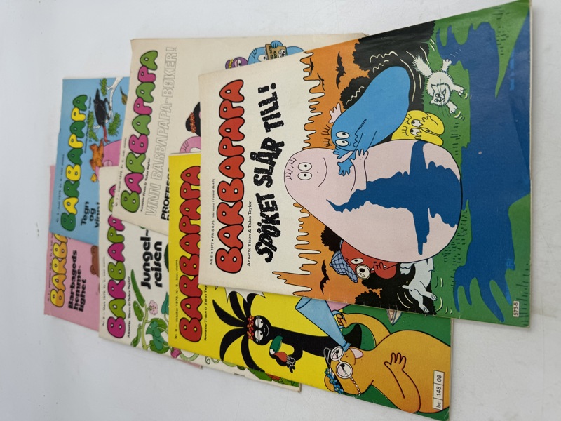 6 stk Barbapapa blader