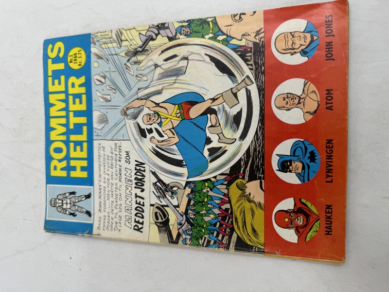 Tegneserie- Rommets Helter nr 1 1966