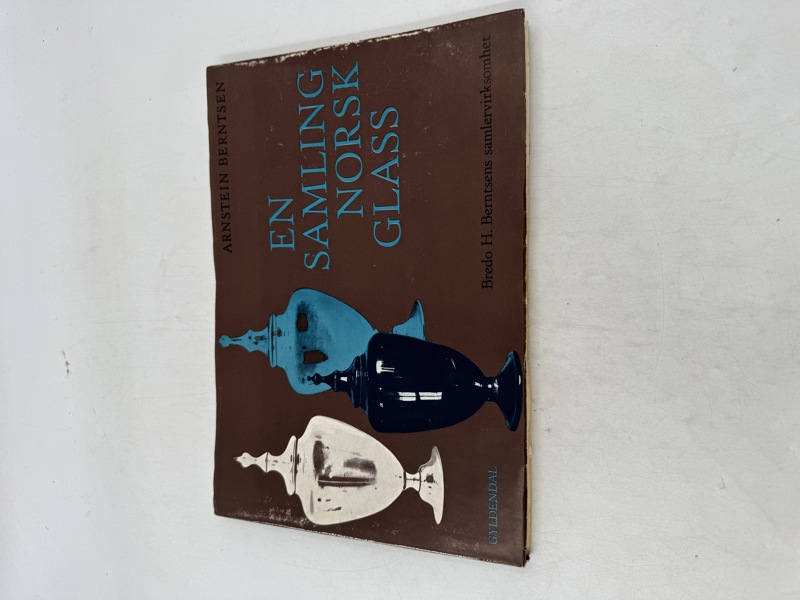 Sjelden Bok en samling Norske Glass A Berntsen