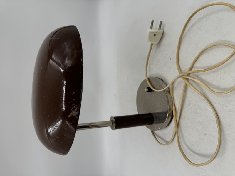 Gammel Industrilampe Bord