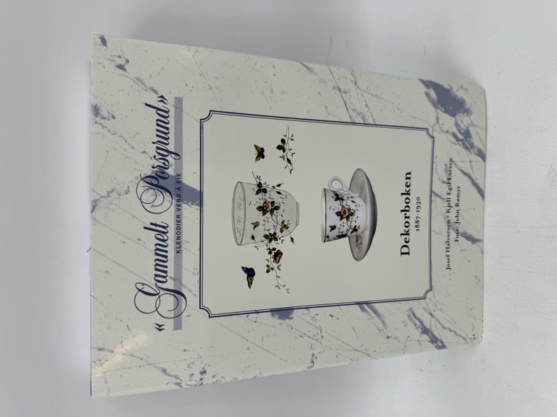 Bok Gammelt Porsgrund Dekorboken 1887-1930
