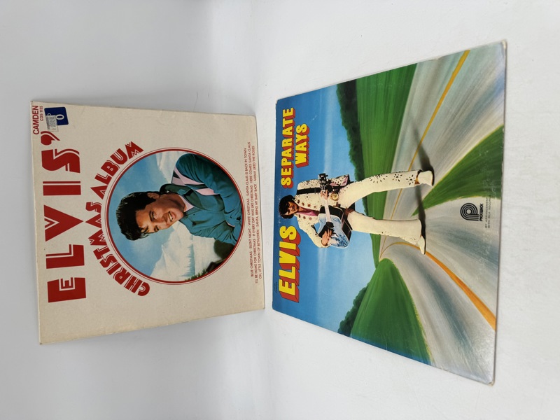2stk Elvis Presley plater.