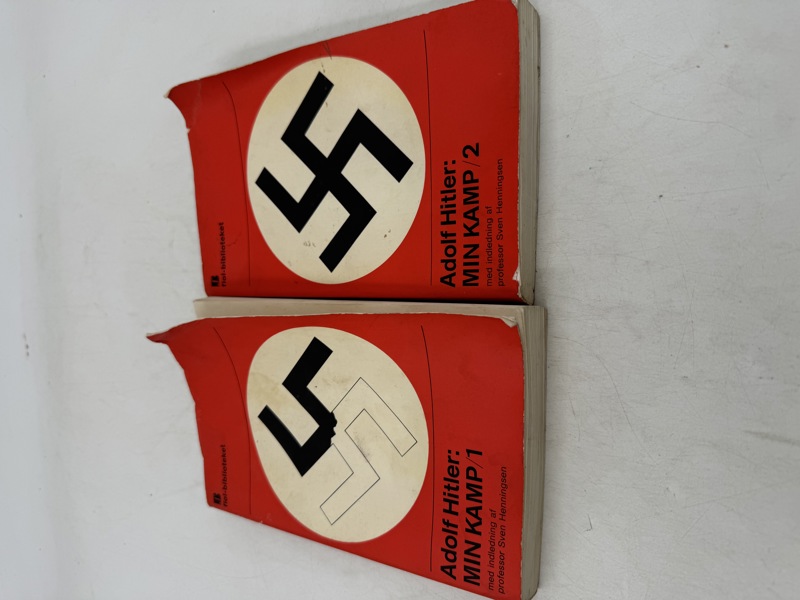 2 bøker Adolf Hitler bind 1+2