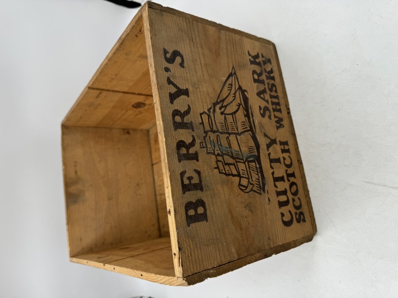 Trekasse " Berrys Cutty Sark Scotch "
