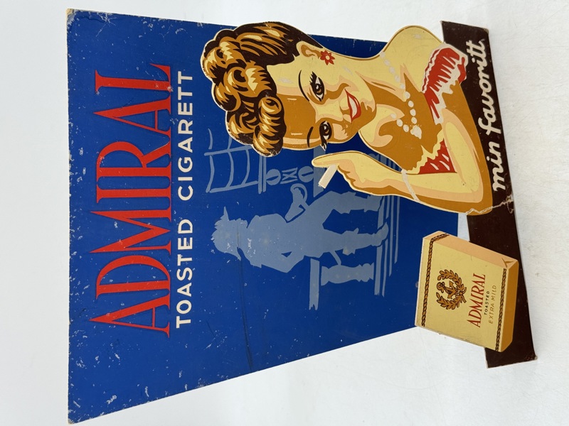 Admiral Plakat fra 40- 50 tallet