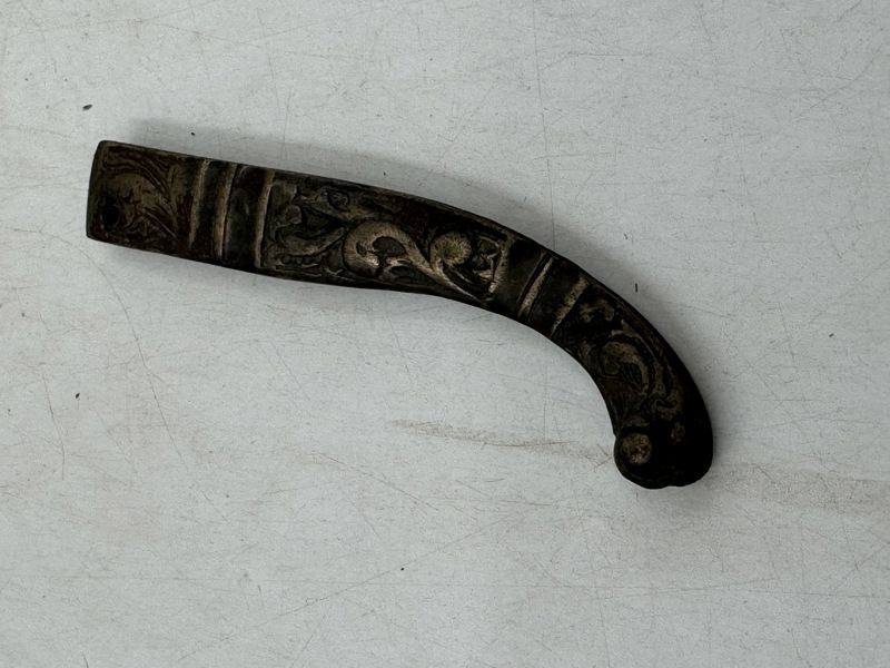 Messing skaft til 1700/1800 junge kniv