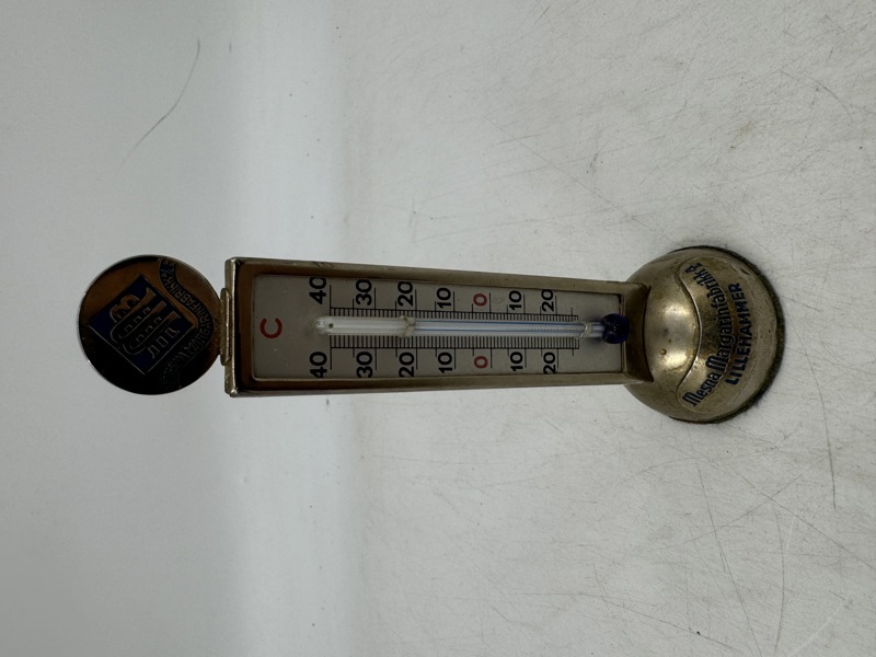 Nydelig Gmlt Reklametermometer
