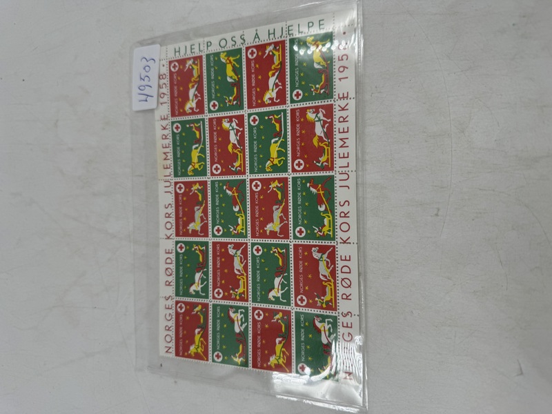 Helark - med julemerker 1958