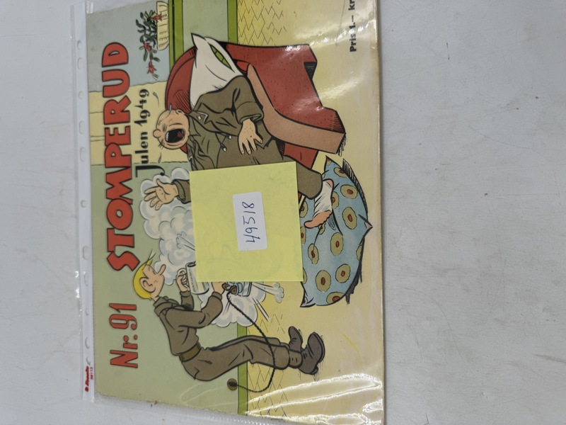 Tegneserie - Stomperud julen 1949