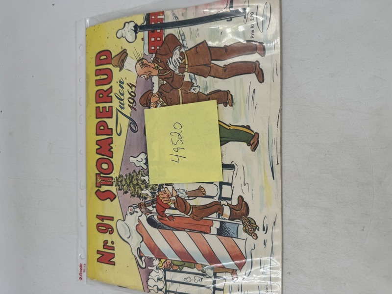 Tegneserie Stomperud julen 1964
