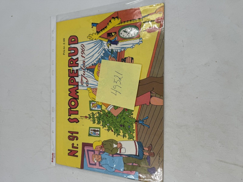 Tegneserie- Stomperud julen 1969