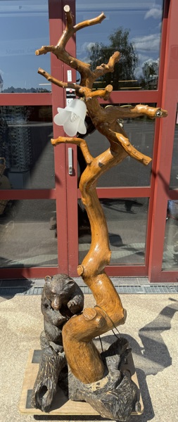 Stålampe Bjarne Walle ( signert)