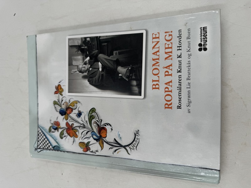 Bok om Rosemålaren Knut K. Hovden