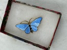 Blå Sommerfugl Aksel Holmsen 925s