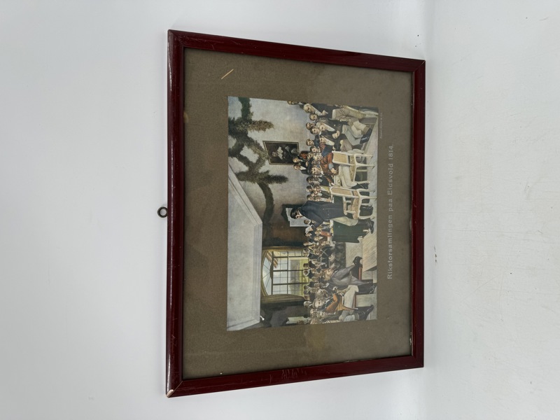 Bild m/ Riksforsamlingen paa Eidsvold 1814