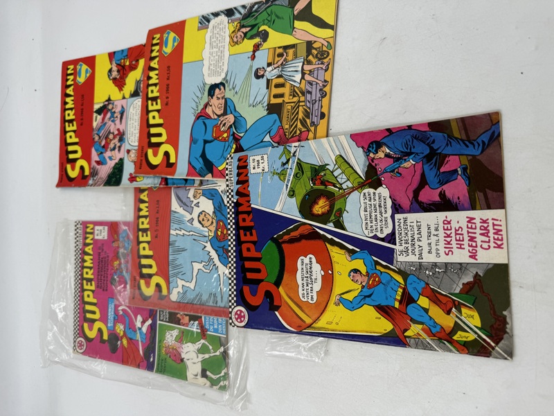 5 stk Supermann Blader