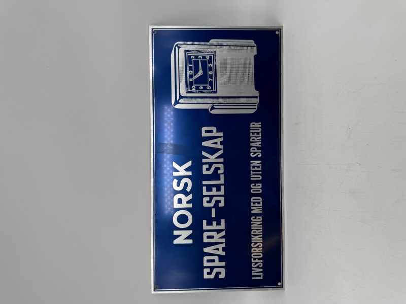 Skilt fra 50 tallet Norsk Spare-Selskap