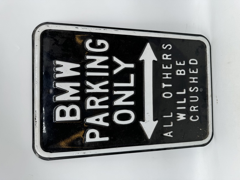 BMW Skilt