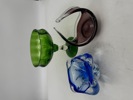 3 stk Glass gjennstander