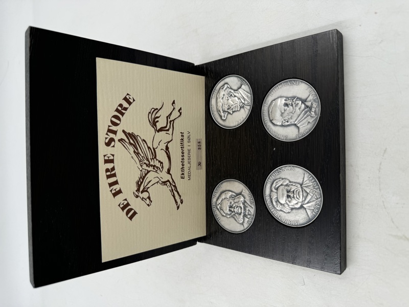 Medaljeserien De fire store i sølv