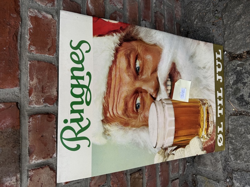 Ringnes Plakat juleøl 50-60 tallet