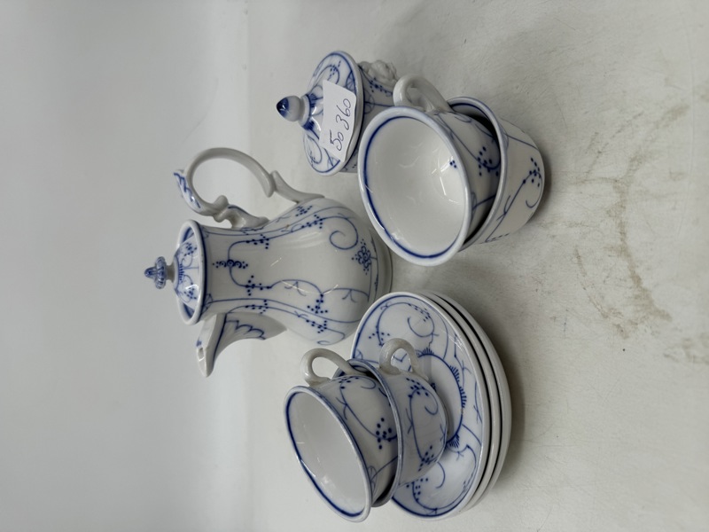 Dukkesett fra Villeroy Boch stråmønster