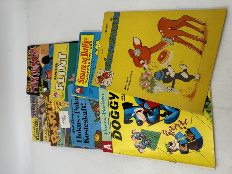 8 Tengeserier flere sjeldne