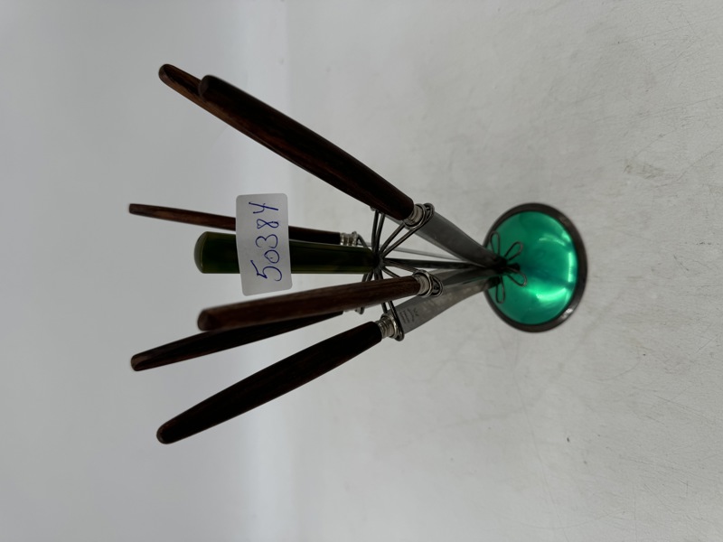 6 stk Fruktkniver + stativ