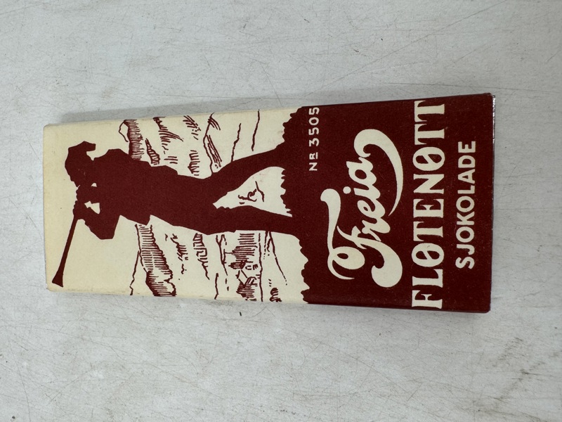 Orginal Gml Freia utstillings sjokolade 