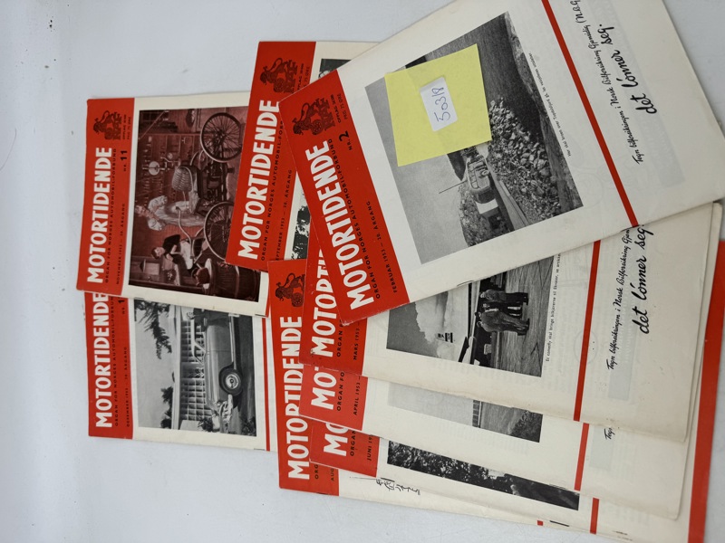 8 stk blader Motortidende