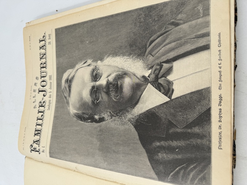 Bok Familiejournal fra 5 Jan 1902