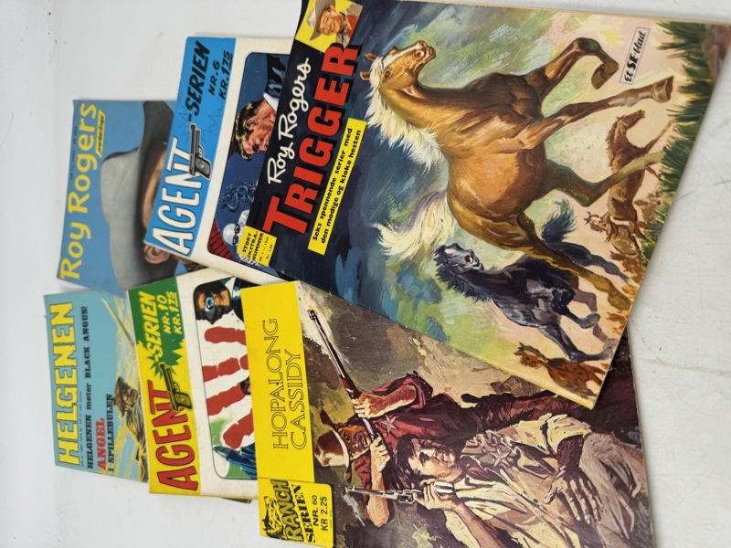 6 litt uvanlige gml tegneserier