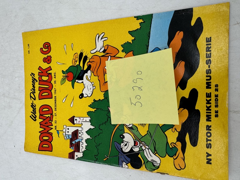 Donald Duck nr 52 27 desember 1967 med vedlegg