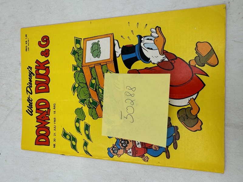 Donald Duck nr 30 21 juli 1965 med vedlegg