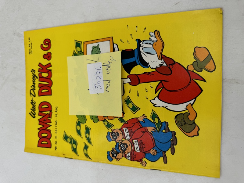 Donald Duck nr 30 21 juli 1965 med vedlegg