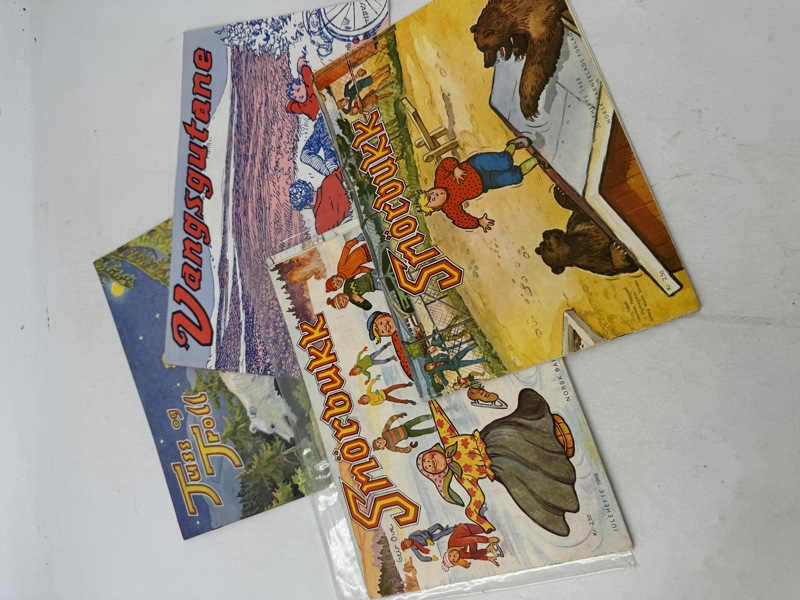 3 Smørbukk + tussogtroll + vangsgutane