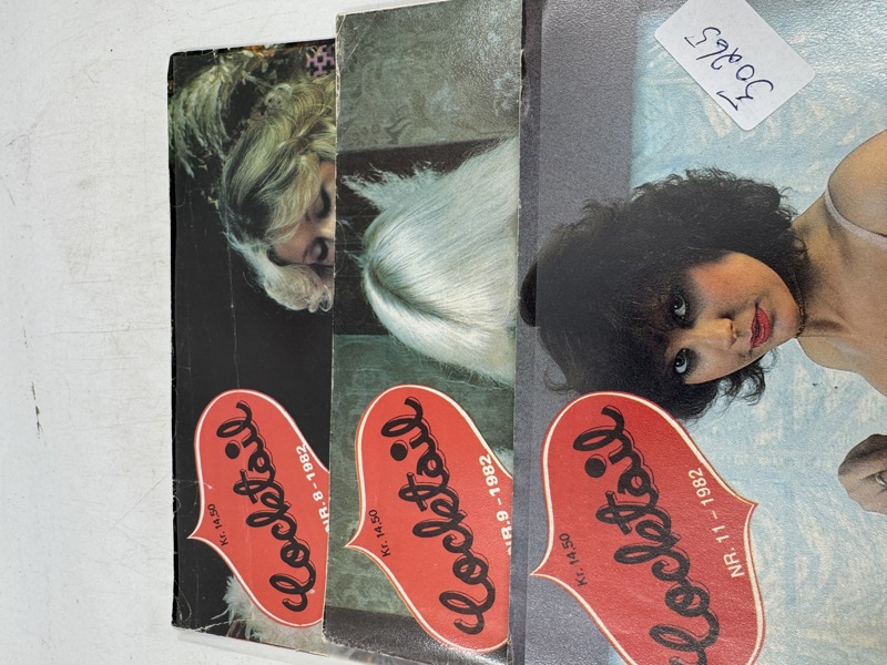 3 stk Cocktail blader