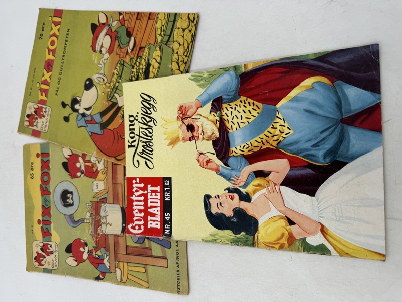 Eventyrbladet + 2 stk Fix og Foxi