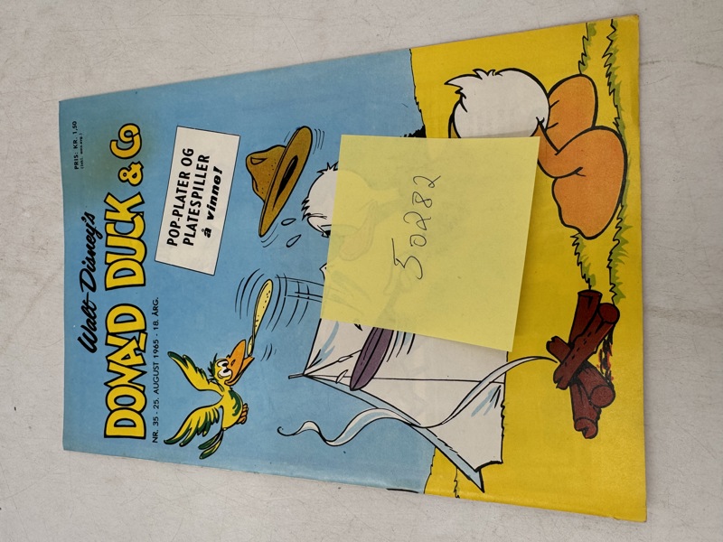 Donald Duck nr 35 25 aug 1965 med vedlegg