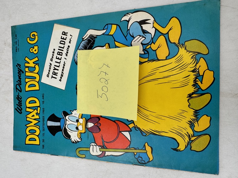Donald Duck nr 38 15 september 1965 med vedlegg