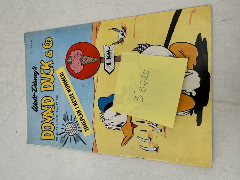 Donald Duck nr 33 12 aug 1964 med vedlegg