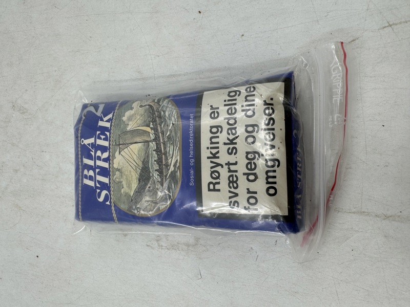 Uåpnet Blå strek fra C.Langaard