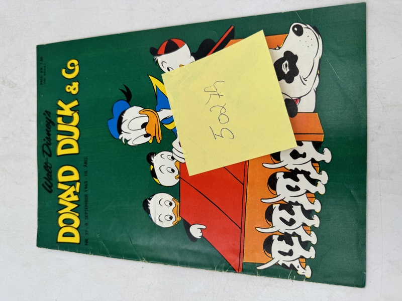 Donald Duck nr 37 8 septempber 1965 med vedlegg
